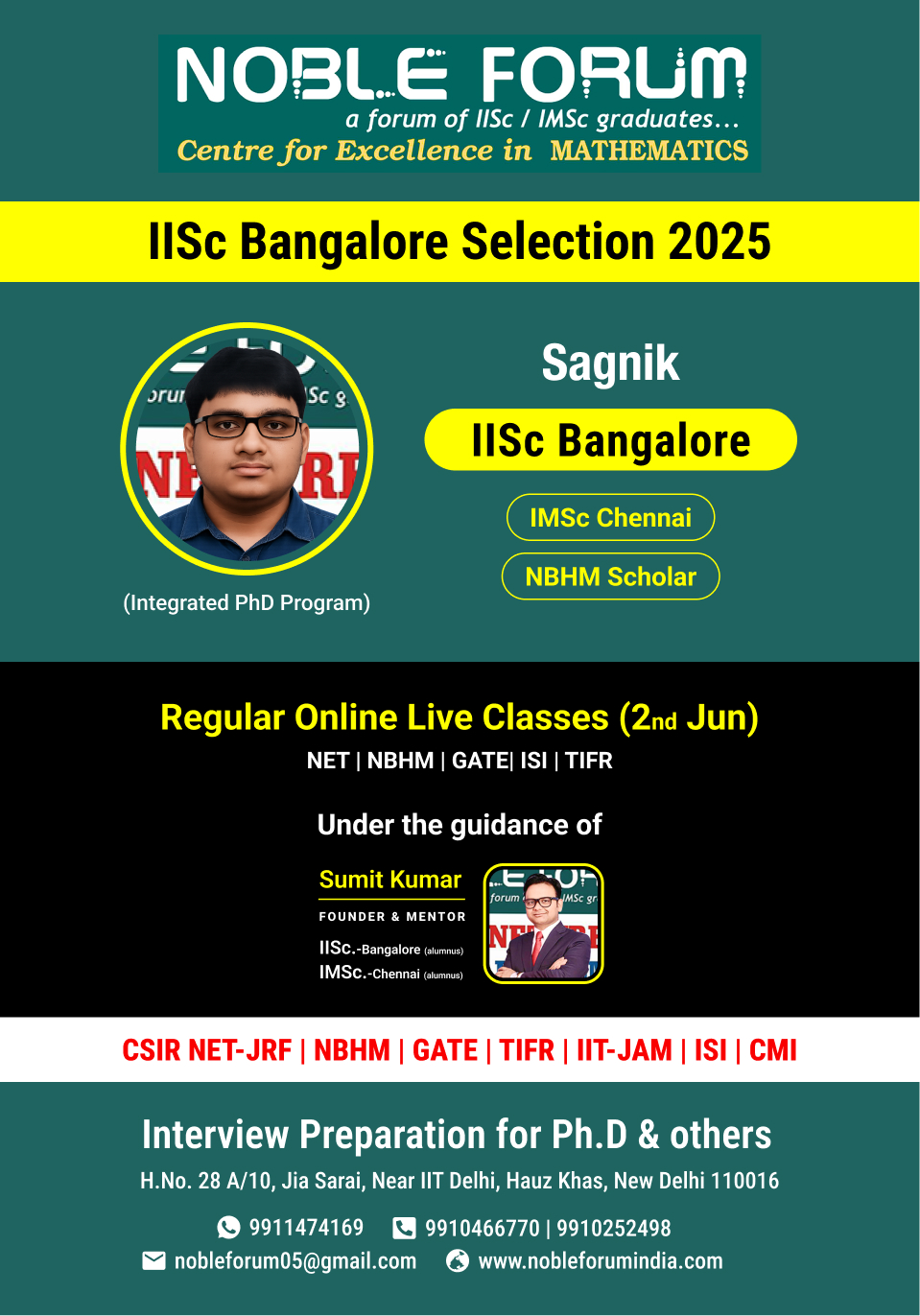 Sagnik _ IISc Bangalore